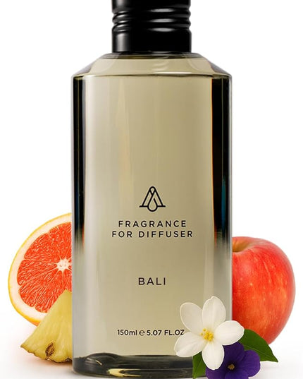 AromaPlan Hotel Scents Bali 5 Fl Oz (148ml), Home Luxury Aroma & Hotel Fragrance Diffuser Oil- Hotel Diffuser Oil for Aromatherapy- USA Made, Bigger Bottle, Bolder Aroma & Longer Lasting