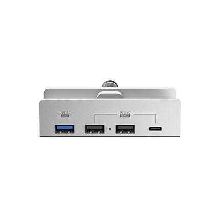 10Gbps USB Dock with Fastener USB C Adapter 4 Port Aluminum Housing USB 3.1 Docking Station for Desk
