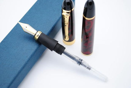 JINHAO X450 Fountain Pen M Nib (Luxury Gold Powder Paint)