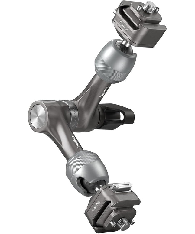 SMALLRIG 7" Rosette Magic Arm, HawkLock H21 Quick Release Structure, w 1/4"-20 Screws and Anti-Twist Pins, for Monitors, Lights, Max Load Cpacity 3.5kg