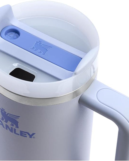 STANLEY Quencher H2.0 Tumbler with Handle and Straw 30 oz | Flowstate 3-Position Lid | Cup Holder Compatible for Travel | Insulated Stainless Steel Cup | BPA-Free | Dew Drop