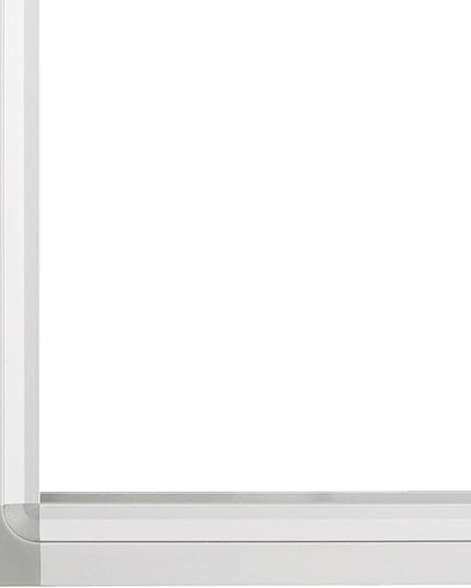 Lockable Magnetic Whiteboard Enclosed Bulletin Board – 36x24 Inch Aluminum Frame Notice Board with Acrylic Door Wall-Mounted Dry Erase Display for Home, Office, School & Lobby