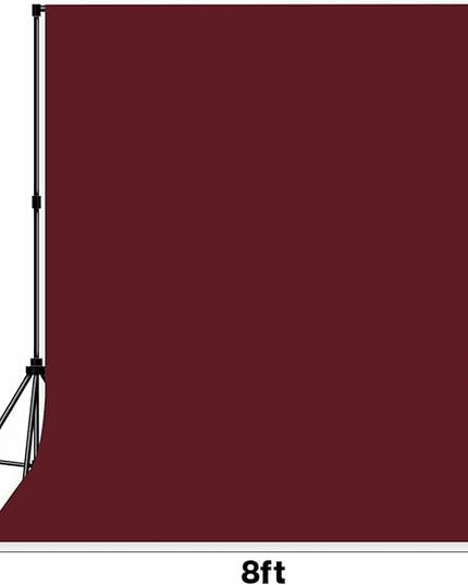 Photo Backdrop Wine Red Background Cloth Professional Photography 8x10ft Seamless Design to Eliminate Wrinkles Wedding Luxury Theme Decoration Art Exhibition Gallery Display