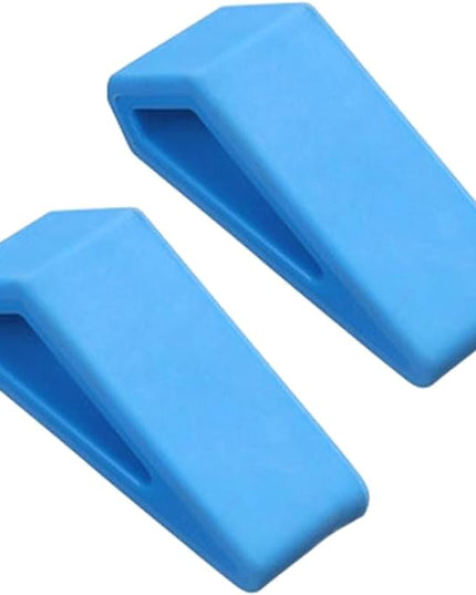 Ywmsfl 2Pcs Lightweight Portable Laptop Stand Small Cooling Slip Silicone Tilting Pad Small Tablet Ergonomic Stand for Typing