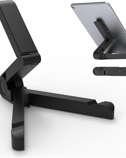 Kado Tablet Stand for Portable Monitor, Adjustable Tablet Holder Foldable, iPad Accessories for Office Compatible with Kindle, Switch, Surface Pro, iPad Pro/Air/Mini, iPhone Pro/Max/Plus