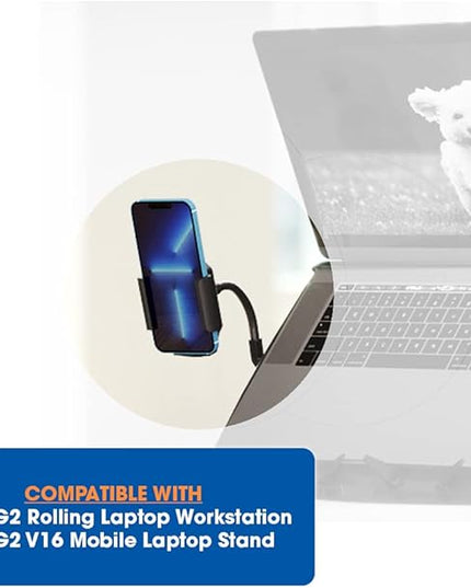 LEVO Phone Holder Exclusively Laptop Workstation Stands