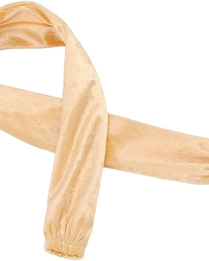 Chain Cover Wire Flannelette Cloth, Cable Cover Chain Sleeve with Zipper, 60cm Length 5cm Width Fabric Cover for Chandelier Chain Protection, Isolate Water and Dust for L (Beige)