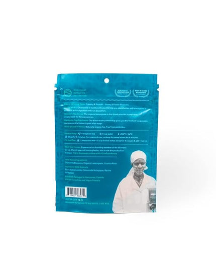 JusTea CHAMOMILE DREAM | Loose Leaf Herbal Tea | Recyclable Refill Pouch | 40+ Cups (1.6oz) | Caffeine Free | Award-Winning | Fair Trade | Non-GMO