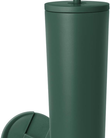 Simple Modern Insulated Tumbler with Lid and Straw | Iced Coffee Cup Reusable Stainless Steel Water Bottle Travel Mug | Gifts for Women Men Her Him | Classic Collection | 28oz | Forest