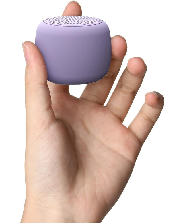 White Noise Machine Babelio Mini Sound Machine for Adults Kids Baby | 15 Non-looping Sounds | Timer | Easy to Pocket and Travel - Purple