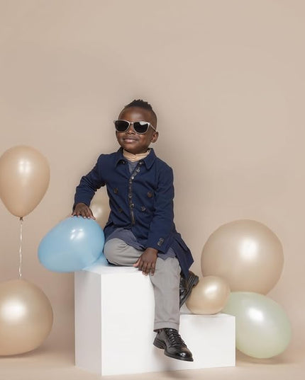 Kate Seamless Paper Backdrop Beige Cream Paper Backdrop for Photoshoot (86''x32.8' Ivorine)