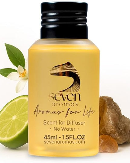 SevenAromas Hotel Scent Diffuser Oil, Luxury Hotel-Inspired Essential Oil for Aromatherapy & HVAC Diffusers – Premium Dropper Bottle - 45 ml 1.52 FL oz (Hotel Diamond)
