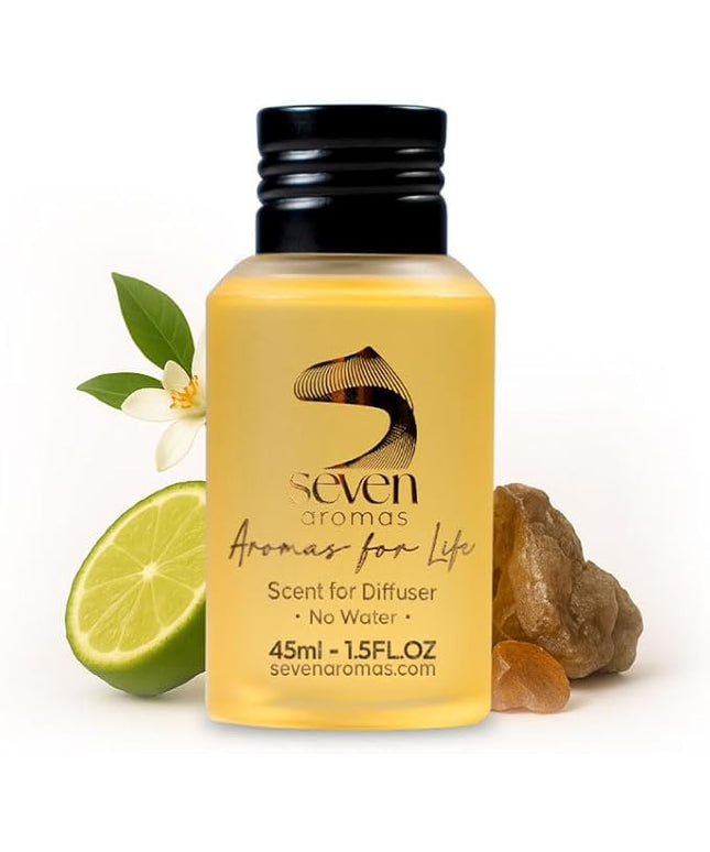 SevenAromas Hotel Scent Diffuser Oil, Luxury Hotel-Inspired Essential Oil for Aromatherapy & HVAC Diffusers – Premium Dropper Bottle - 45 ml 1.52 FL oz (Hotel Diamond)