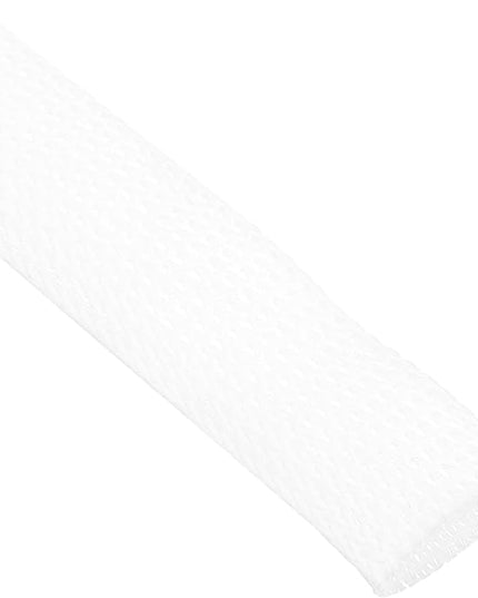 uxcell Expandable Sleeving, 1-inch 50ft Cable Sleeve, White