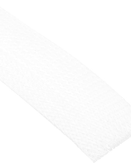 uxcell Expandable Sleeving, 1-inch 25ft Cable Sleeve, White