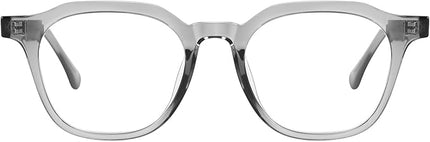 Dollger Blue Light Blocking Glasses For Woman Men Thick-Framed Square Non-Prescription, For Computer,Gaming, Phone Use