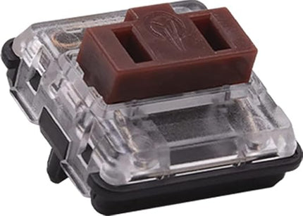Kailh PG1350 Choc V1 Mechanical Keyboard Switch,Low Profile switches,Chocolate Silent Mechanical Clicky/Linear/Tactile Switches,RGB SMD LED 5-Pin Kailh Switches(Brown-70Pcs