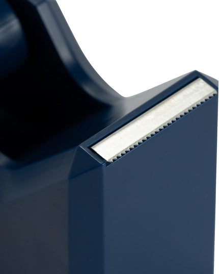 JAM PAPER Colorful Desk Tape Dispensers - Navy Blue - Sold Individually