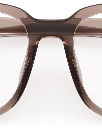 PANNER Oversized Square Blue Light Blocking Glasses for Women Men Anti Glare Reduce Eyestrain Computer Glasses