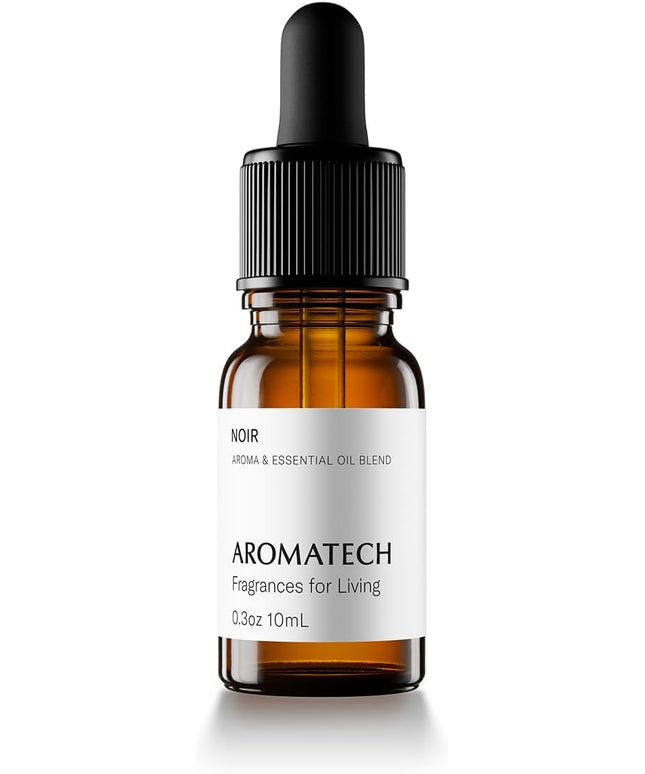 Noir Aromatech Noir Aroma Essential Oil Blend: Hotel Inspired Aromatherapy with for Ultrasonic Diffusers & Nebulizers - 0.3 fl oz, 10 mL