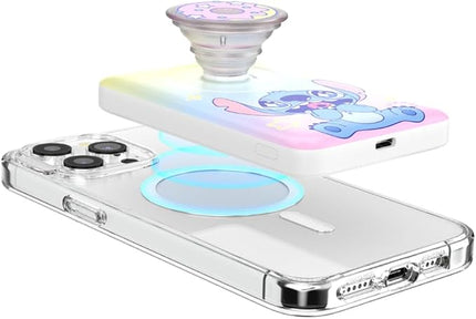 PopSockets PowerPack for MagSafe, Portable Phone Charger, Magnetic Wireless Portable Charger, 5000mAh - Stitch Snack Attack