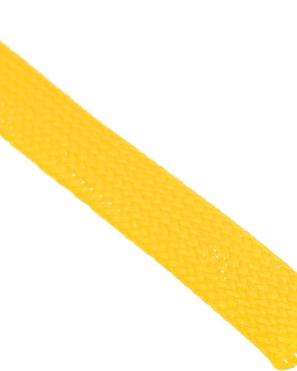 uxcell PET Expandable Sleeving 10ft 1/2" Yellow Cable Management Sleeve Cord Organizer for Wrap Protect Cable