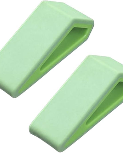 Ywmsfl 2Pcs Lightweight Portable Laptop Stand Small Cooling Slip Silicone Tilting Pad Small Tablet Ergonomic Stand for Typing