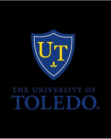 Mouse Pad, Fabric, University of Toledo Standard/Floral White