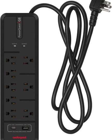 AudioQuest PowerQuest G8 – 8-Outlet Surge Protector