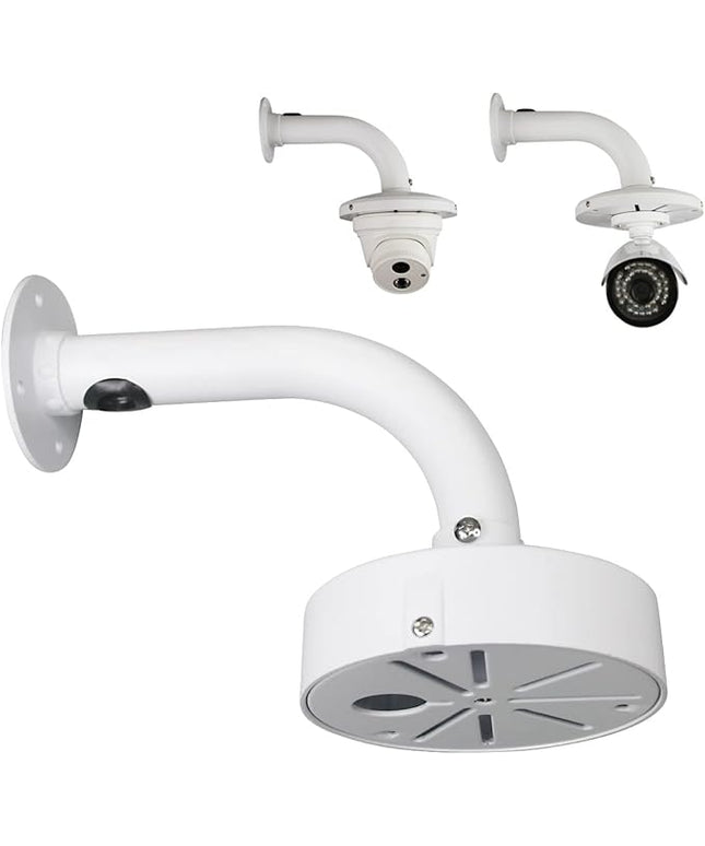Security Camera Mount Bracket, Dome Camera Mount Universal Camera Wall Mounting Bracket/IP Camera for CCTV Security Camera, L Type