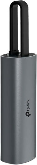 TP-Link USB C to Ethernet Adapter, 2.5 G Plug & Play Network Adapter | Type-C to RJ45 | Aluminum Alloy Case | Thunderbolt 4/3 Compatible for MacBook Pro/Air, iPad, iPhone 16 Pro/Max and More (UE302C)