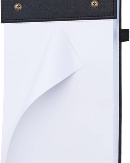 Mogoostry A5 Blank Planning Pads 5.9" x 8" Planner To Do List Memo Note Pads Screw Binding Writing Paperboard Notepad, 100 Sheets per Pack