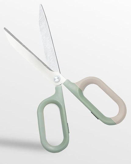 Green office scissors,Cute scissors,Sharp Craft Scissors for DIY Art, Sewing, Fabric, Student, Teacher, and Home Use(7", Green-1Pack)