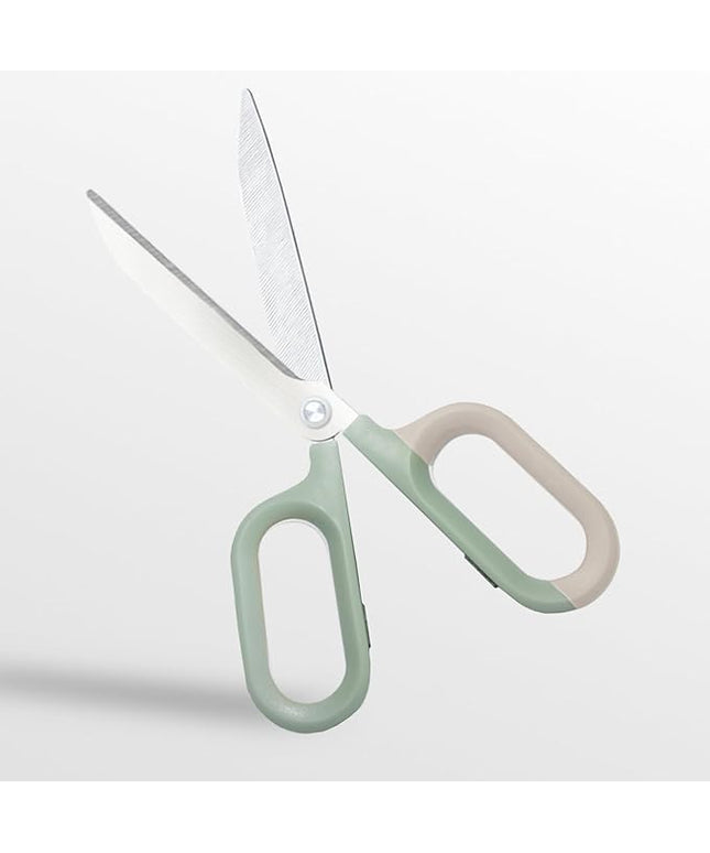 Green office scissors,Cute scissors,Sharp Craft Scissors for DIY Art, Sewing, Fabric, Student, Teacher, and Home Use(7", Green-1Pack)