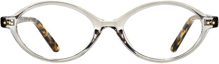 TIJN Olisa Blue Light Blocking Glasses for Women Men,Oval Glasses Frame Bluelight Glasses for Gaming/Computer/Screen