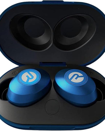 Raycon Everyday Earbuds Classic Bluetooth Wireless with Microphone - Stereo Sound, Active Noise Canceling, in-Ear Bluetooth Headset True Wireless Earbuds 32 Hours Playtime (Blue)