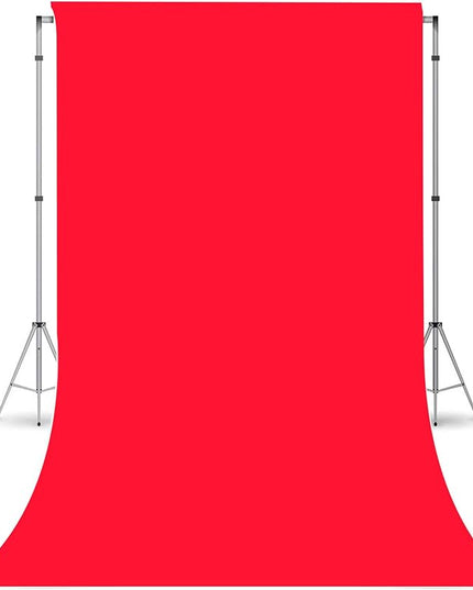 Red Photo Backdrop for Photoshoot, Red Photography Backdrop for Portraits, Fabric Background for Product Photography and Video Creation 3FTx5FT