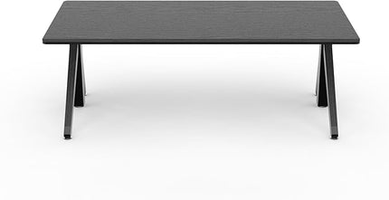 DEZCTOP Revon Pro Electric Standing Desk, 71" x 31.5" Large Work Surface, Height Adjustable (27.6"-47.2"), Sturdy Keel Frame, with Magnetic Modular System, Anti-Collision, Ash Black for Home Office