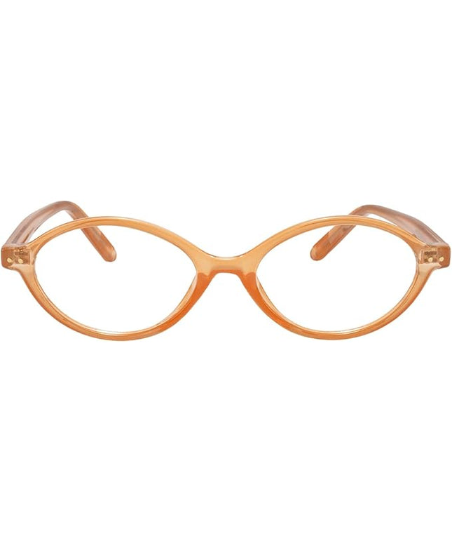 TIJN Olisa Blue Light Blocking Glasses for Women Men,Oval Glasses Frame Bluelight Glasses for Gaming/Computer/Screen