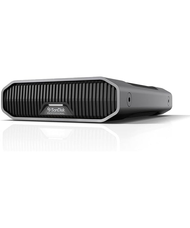 SanDisk Professional 6TB G-Drive Enterprise-Class External Desktop Hard Drive - 7200RPM Ultrastar HDD Inside, USB-C (10Gbps), USB 3.2 Gen 2, Mac Ready - SDPHF1A-006T-NBAAD