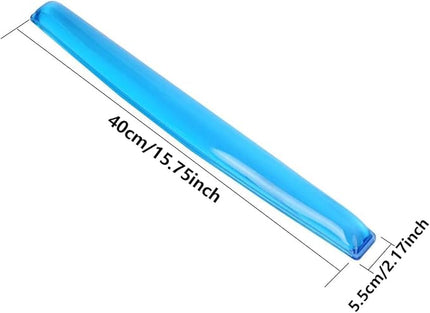 Gel Keyboard Wrist Rest Pad - Gel Keyboard Wrist Rest Pad | Wrist Rest Support for Office Gaming Computer Laptop Ergonomic Comfortable Pain Relief- Blue