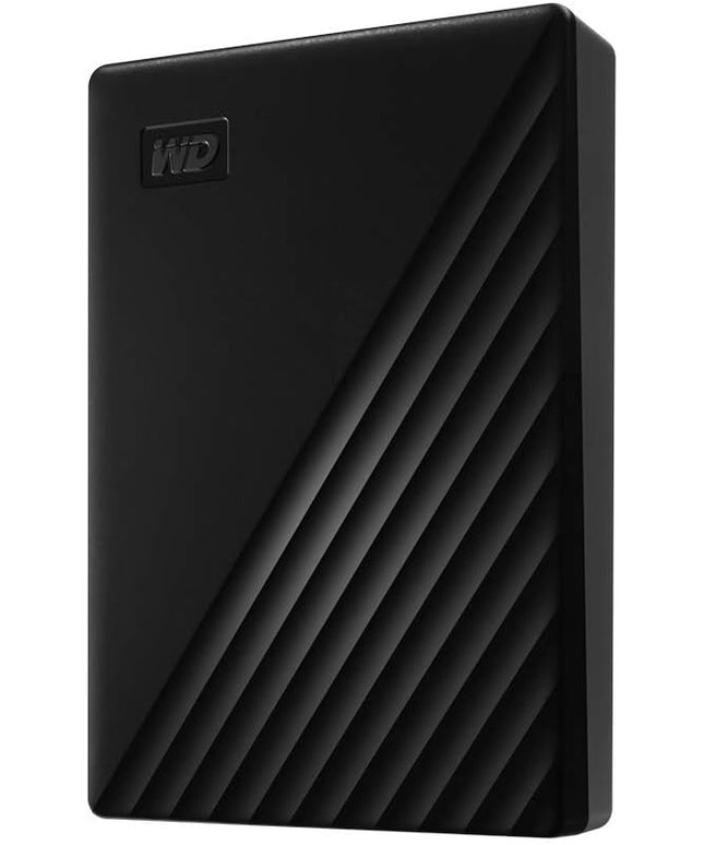 WD 4TB My Passport, Portable External Hard Drive, Black, backup software with defense against ransomware, and password protection, USB 3.1/USB 3.0 compatible - WDBPKJ0040BBK-WESN