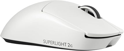 Logitech G PRO X Superlight 2c Wireless Gaming Mouse, 51 g pro-Grade Compact Mouse with 5 programmable Buttons, USB-C Charging, 44K DPI Sensor, up to 8 kHz Polling for PC/Mac - White