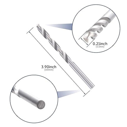 50 Pack 45 Degree Angle Protective Sleeves, Black Cable Railing Corner Protector Sleeve Beveled for 1/8" Wire Rope, T316 Marine Grade Cable Railing Kit with Two Drill Bit for Wood Posts HF039B