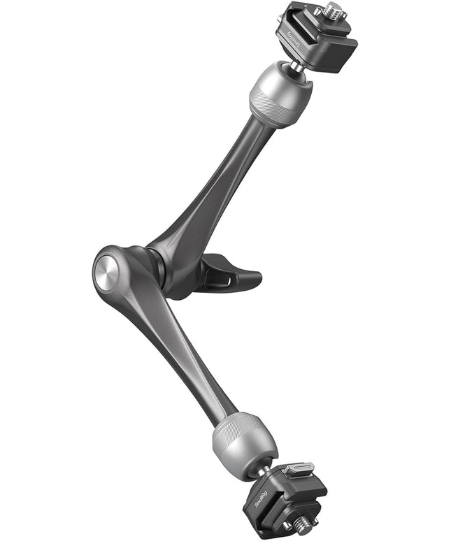 SMALLRIG 11" Rosette Magic Arm, HawkLock H21 Quick Release Structure, w 1/4"-20 Screws and Anti-Twist Pins, for Monitors, Lights, Max Load Cpacity 3kg
