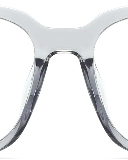PANNER Oversized Square Blue Light Blocking Glasses for Women Men Anti Glare Reduce Eyestrain Computer Glasses