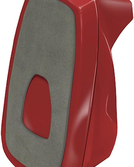 Acrimet Premium Desktop Tape Dispenser, Plastic, Non-Skid Base (Heavy Duty) (Red Color)