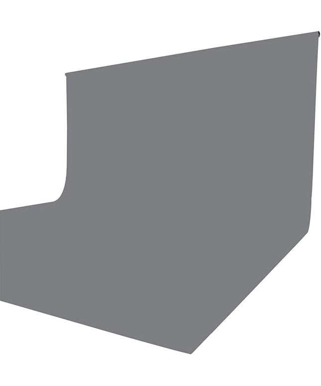 ISSUNTEX 10X20 ft Background Muslin Backdrop, Photo Studio, Collapsible High Density Screen for Video Photography and Television-Gray