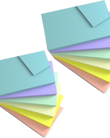 960 Sheets 3x5 Inches Large Sticky Notes,Self-Stick Post Stickies Colorful Super Sticking Power Memo Pads for Teacher Supply,School and Office