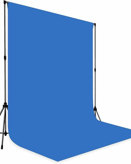 Photo Backdrop Blue Background Fabric Professional Photography 8x10ft Seamless Design Eliminates Wrinkles Ocean Theme Event Bachelor Party Decoration